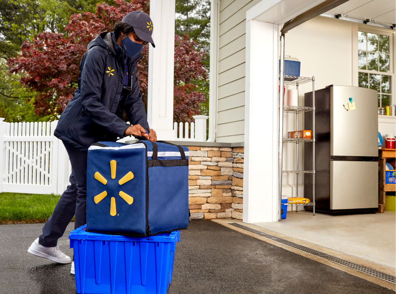 Walmart InHome In Home Grocery Delivery   Partnership GarageDelivery 